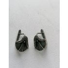 Серьги СССР, серебро 925 звезда, торги с Рубля