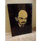 Панно дерево "В.И. Ленин" 1975 год