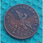 США 5 центов 1792 года. 1/2 дайма. Предложи свою цену или обмен!