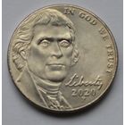 США, 5 центов 2020 г. Р