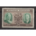 Южная Родезия 1950** Герб Королева Виктория Король Георг VI Mi#72