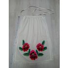 Фартук,  передник старинный вышитый