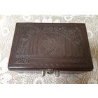 Коробка (шкатулка) Богатырь, завод Карболит. СССР