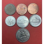 США, 7 разных монет