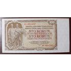 100 крон 1953 года - Чехословакия - UNC