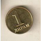 Таджикистан 1 дирам 2019