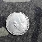 2 рейхсмарки(1937г.) (J) Серебро.