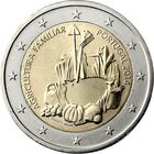 2 евро 2014 Португалия Международный год семейных фермерских хозяйств. UNC из ролла