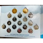 Полный набор  монет, зимние Олимпийские игры 2010 года  Ванкувер.