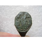 Перстень воин и зверь(птица)