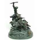 Джигитовка. Чугунное литьё. Куса, 1970г, СССР.