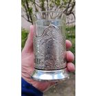 ПОДСТАКАННИК КРЫМ ПАЛЬМЫ  МЕЛЬХИОР КОЛЬЧУГИНО ОРИГИНАЛ СТАКАН В ПОДАРОК . Распродажа Коллекции !!! . Экспресс  Аукцион  с рубля без МПЦ и прочего 3 ДНЯ  .Много лотов в продаже .