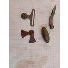 Знак "Крест ополчения" с утратами и прочее