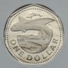 Барбадос 1 доллар 1974 г. В холдере