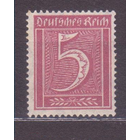 Германия СТАРАЯ Стандарт Цифры 1922 **\\01