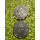 Замбия. 50 нгве 1972 г ( Тираж 510.000 шт )