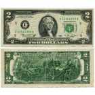 США. 2 доллара (образца 1976 года, E, Вирджиния, P461)