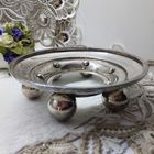 Серебряная подставка с 1 рубля / мармит под заварник / клош