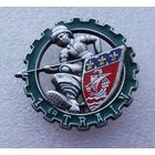 Франция. Полковой знак. 1 транспортный полк. Тяжёлый металл.