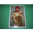 Живопись Чернышев Юная колхозница 1983 год чистая