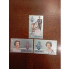 Остров Мэн 25-я годовщина восшествия на престол Елизаветы II