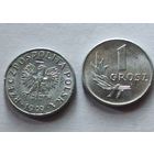 Польша. 1 грош 1949 года. Хороший сохран.