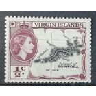 Британские Виргинские острова 1956г.