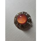 Брошь винтажная. Купольная. Торги с рубля.