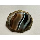 Брошь Антикварная прокатное золото? Англия до 1900-х