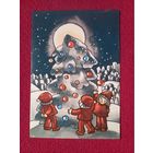 Новогодняя открытка! Литовская. Валюйте ( Valuite ) 1983 г. Чистая.