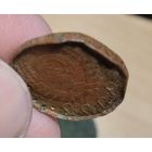 Заготовка под кольцо с монеты ранних советов