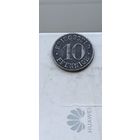 10 пфеннигов 1917 года (нотгельды) Германия Гейдельберг. 15