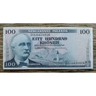 Werty71 Исландия 100 крон 1961 банкнота
