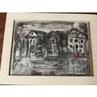 Акулов В.И. Акрил картон пейзаж