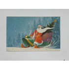 Зарубин с новым годом 1985  9х14 см