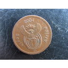 ЮАР. 5 центов. 2004 . С 20 копеек. Распродажа коллекции. Смотрите другие лоты.