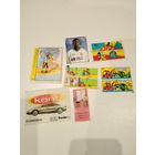 Вкладыши разные лот