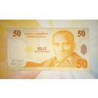 Турция 50 лир 2005г НЕЧАСТАЯ