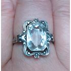 Хит! СЮ Ag 875 кольцо с горным хрусталем