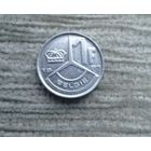 Werty71 Бельгия 1 франк 1991