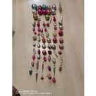 65 Ёлочных игрушек  СССР есть ручной росписи самая привлекательная цена трёхдневный аукцион