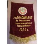 Бархатный вымпел с вышивкой СССР. Все лоты с 1 рубля!