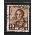 Швейцария 1942 В пользу фонда поддержки прав и потребностей швейцарских детей и молодежи Девушка из Аппенцель Ауссерроден #413