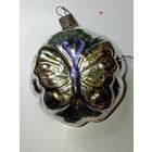 Ёлочные игрушки - Бабочка , СССР .