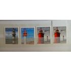 ЛАТВИЯ- Latvia \108\ 2005 MiNr. 645\ 2007 \ 2008  - маяки MNH
