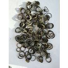 Кольца бронзовые 130 шт сборный лот