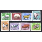 Домашний скот Вьетнам 1979 год серия из 8 марок