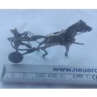 Статуэтка-миниатюра "Наездник" серебро (Западная Европа)