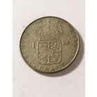 Швеция 1 крона 1964. Серебро.