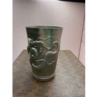 Старт с 1 рубля ! Стакан/рюмка  металл старый Китай ,Дракон !